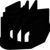 Clip-on heatsink, (L x W x H) 27 x 40 x 19.1 mm, 12 K/W, black anodized, 10005918