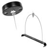 Oprawa liniowa LED 118cm, 50W, 4000lm, IP20, 3CCT, czarna, FORTIS HOROZ
