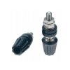 Zacisk labolatoryjny 40A 6mm ZL5ABS Czarny, Gniazdo z izolatorem PREMIUM