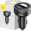 TRANSMITER FM ŁADOWARKA SAMOCHODOWA Baseus Enjoy CCLH-01 3.4A 2x USB-A JACK 3.5MM BT 5.0