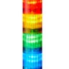 Wieża sygnalizacyjna Patlite LR4 4 -elementowy LED Brzęczyk Pomarańczowy, Niebieski, Przezroczysty, Zielony, Czerwony,