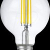 LX023815552 LED bulb E27, 6 W, 550 lm, 2500 K, filament, dimmable