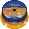 Verbatim 43522 DVD-R 4.7GB 16x Matt Silver Spindle - 25 Pack