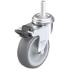 Blickle 307124 LRA-TPA Swivel Wheel with Brake 75mm 75kg Capacity