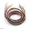 Pololu Wires with Pre-Crimped Terminals 10-Piece 10-Color Assortment F-F 60