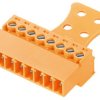 Weidmüller 1237080000 Złącze męskie PCB Łączna ilość styków 10 Ilość rzędów 1 50 szt.