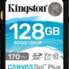 SDG3/128GB SDXC memory card, 128 GB SDXC Canvas Go Plus