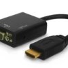 Adapter SAVIO cl-23 (HDMI M - D-Sub (VGA) F 0,20m kolor czarny)