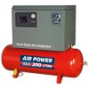 Sealey SAC2203BLN Compressor 200ltr Belt Drive 3hp with Cast Cylinders Low Noise