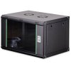 Digitus DN-19 07-U-EC-SW 19" wall cabinet Black 600x416x450mm 7U RAL 9005