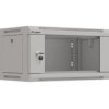 Szafa instalacyjna rack wisząca 19 4u 540x350 szara drzwi przeszklone lanberg (flat pack) WF03-5304-10S