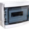 Rozdzielnica modułowa 1x12 natynkowa odporność UV IP65 IKA-1/12-ST-UV 174190