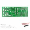 Programowany cykliczny przekaźnik czasowy 1-99 s/min - PCB i mikroprocesor do projektu AVT 1820