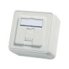 Telegärtner 100021381 Network outlet Surface-mount 1 port Alpine white