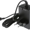Adapter AC/DC Uwy 24V dc Iwy 1.5A Złącze 2,1 x 5,5 x 11 mm, biegun dodatni w środku 36W typ wtyczki: Typ C