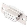 Encitech 2108-0200-11 D-Sub Receptacle 180° 9 Pins Solder Bucket