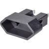 Weltron Euro Connector 250V Black Plastic Ideal for Lighting Consoles