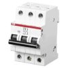S203-C16 Wyłącznik nadprądowy, 230/400VAC, Prąd znamionowy: 16A, 3-biegunowy, 6kA, szczelność IP20