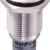 Przełącznik wciskany, wandaloodporny zatrzask TRU COMPONENTS LAS2GQF-11ZE/G/12V/S/P, 1 x wł/wł, 1 szt.