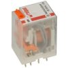 Przekaźnik; elektromagnetyczny przemysłowy; R4N-2014-23-5230-WT; 230V; AC; 4 styki przełączne; 6A; do gniazda; Relpol; RoHS