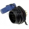 Wtyk na obudowę; SP2112/P12; (12P 5A); lutowane