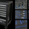 BT153347 Workshop trolley, 5 drawers, 347 tools