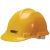 Draper 08906 EN397 Impact Tested Safety Helmet Yellow - 08906