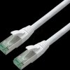 21453276 Patchkabel Cat.6a S/FTP (PiMF), weiß, 0,3 m