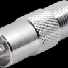 FF18L IEC (coax) plug > F-socket