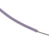 Przewód montażowy 0,12mm² Fioletowy RS PRO PTFE 26 AWG 300 V dł. 100m 7/0,15 mm 200°C BS 3G 210:1996
