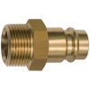 Nipple, L 65 mm, 35 bar, brass, for jacks, 141571