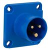 Wtyk Przemysłowy Tablicowy Odbiornikowy 16A 3P /Fe/ Ip44