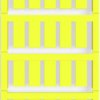 PA device marker, (L x W) 20 x 9 mm, yellow, sheet with 200 pcs, 1010860000