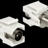 86335 Delock keystone IEC plug > F socket FM