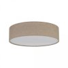 Lampa sufitowa plafon EARTH Ø60 cm, lniany kolor, gwint 4*E27 10166 TK Lighting