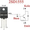 Tranzystor NPN+ dioda; 1500V; 5A' 50W