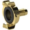 GEKA hose piece, L 48 mm, 40 bar, brass, for hose, 107759