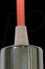 3788 Chrome metal cup pendant Light-orange
