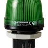 Sygnalizator 24 V AC/DC Stały Zielony Montaż panelowy LED