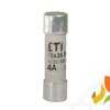 Bezpiecznik topikowy PV gR 900V CH 10x38 4A gR 900V cylindryczny 002625028 ETI