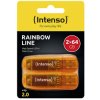 Intenso 3502492 Rainbow Line USB Stick 64GB Double Pack Orange USB Type A