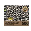 Lampki choinkowe zewnętrzny 500l lampki led 12,48m dekoracji + 3m przewodu zasil. biały 13-452