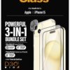 PanzerGlass 3-in-1-Pack Szkło ochronne na wyświetlacz Apple iPhone 15 1 szt. B1172+2809