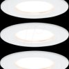 93460 Nova Plus Coin flush-mounted light fixture, 3x6 W, 2700 K, round