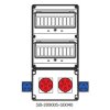 Rozdzielnica 2x5x16A 2x3x16A INA=32A IP54 SB-209005-S0040-54