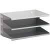 Durable 335910 Sorting Tray Grey A4 3 Compartments