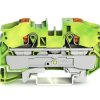 Listwa zaciskowa uziemienia WAGO poziomy: Pojedynczy 20 → 4AWGWciskany zacisk Cage Clamp TOPJOB S, 2216 76A