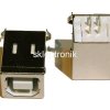 Gniazdo USB typ B do druku białe pion 2szt