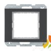 BERKER K.1 Zestaw adaptacyjny do modułów systo 45x45 mm antracyt mat lakierowany 14407006 HAGER