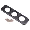 3 Way Cigarette Lighter Socket Mounting Panel A13-216DTP